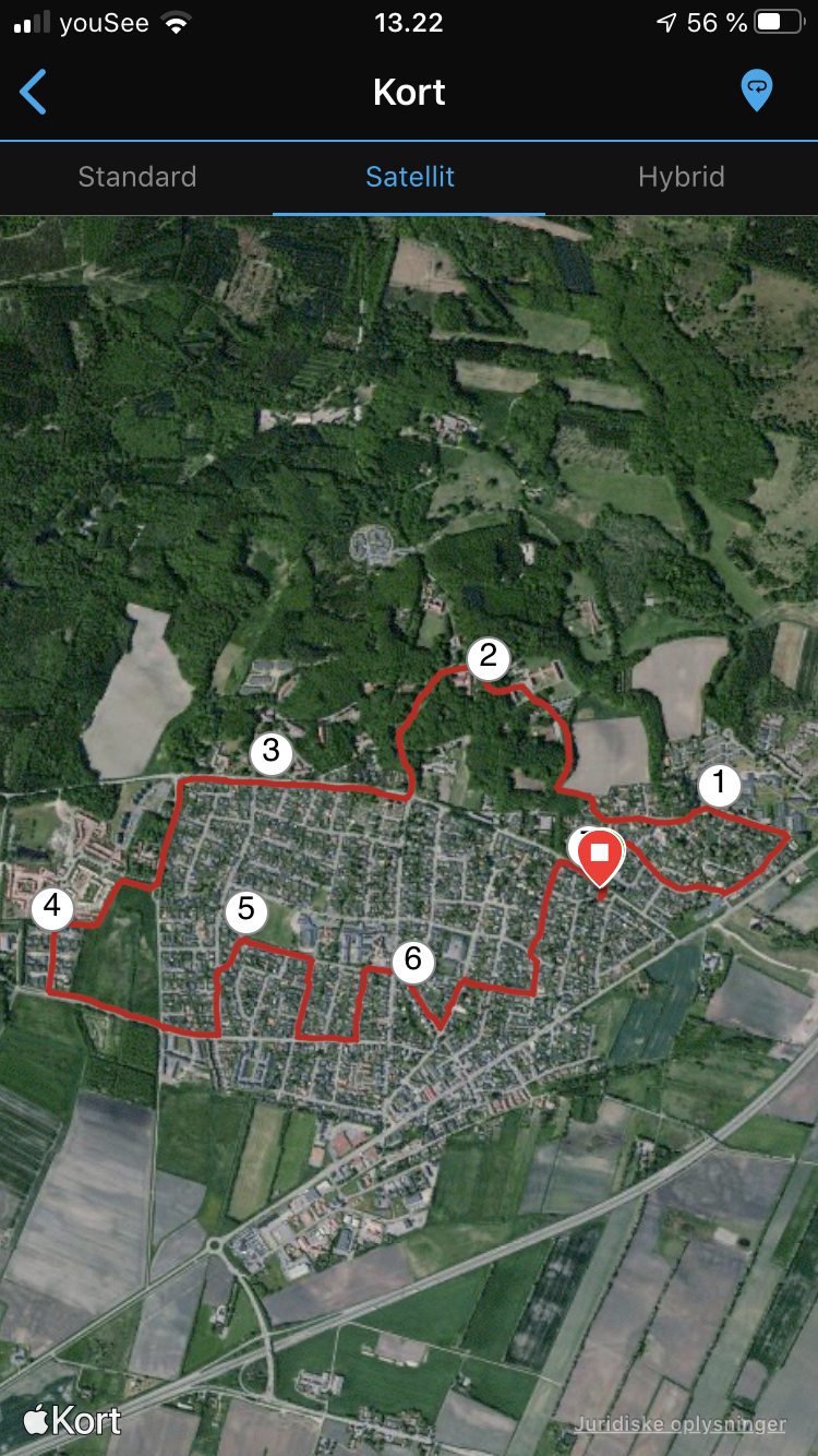 By rute 7,1 km